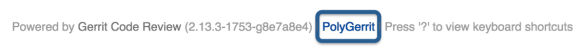 polygerrit-footer